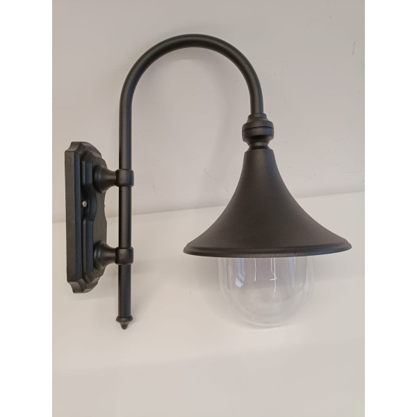 Nobile 2033/02/NE Black metal wall lamp e27 100w